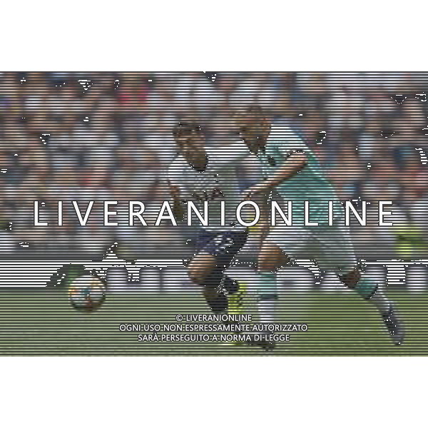 INTERNATIONAL CHAMPIONS CUP 2019 Tottenham Hotspur - Inter 04/08/2019 nella foto: Dimarco Federico (f.c.Internazionale) ©Claudio Zamagni/Agenzia Aldo Liverani s.a.s. (f.c.Internazionale) during International Champions Cup 2019 match between Tottenham Hotspur and F.C. Internazonale at Tottenham Hotspur Stadium in London on August 4 2019 photo credit by Claudio Zamagni/Aldo Liverani Photo Agency / AGENZIA ALDO LIVERANI SAS