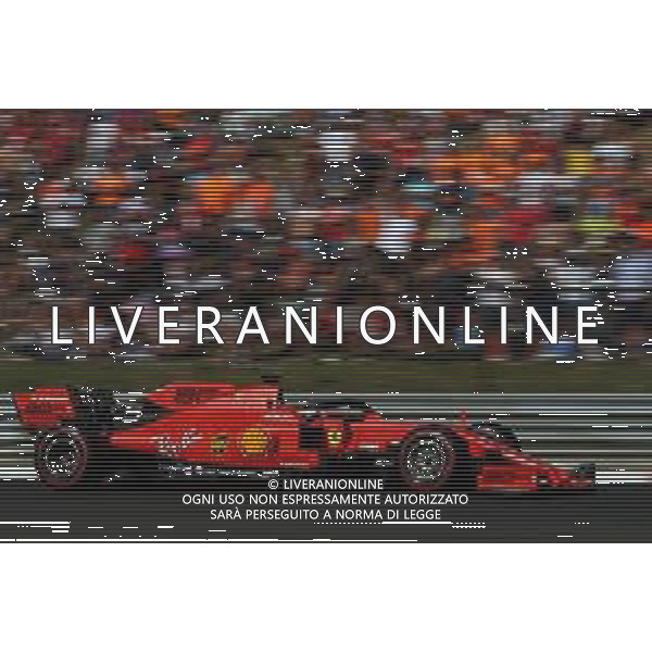Sebastian Vettel (GER) Ferrari SF90. 04.08.2019. Formula 1 World Championship, Rd 12, Hungarian Grand Prix, Budapest, Hungary, Race Day. AG ALDO LIVERANI SAS-ONLY ITALY