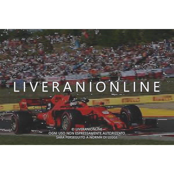 Sebastian Vettel (GER) Ferrari SF90. 04.08.2019. Formula 1 World Championship, Rd 12, Hungarian Grand Prix, Budapest, Hungary, Race Day. AG ALDO LIVERANI SAS-ONLY ITALY