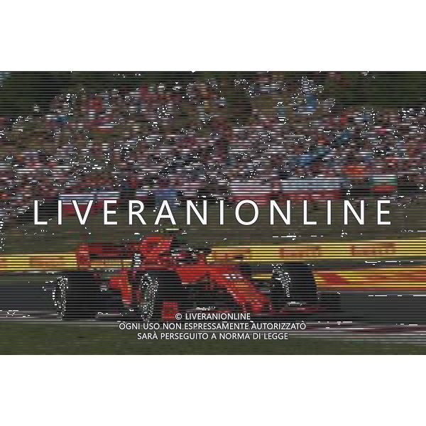 Charles Leclerc (MON) Ferrari SF90. 04.08.2019. Formula 1 World Championship, Rd 12, Hungarian Grand Prix, Budapest, Hungary, Race Day. AG ALDO LIVERANI SAS-ONLY ITALY