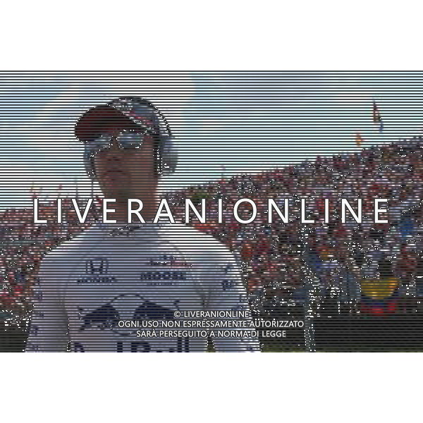 Daniil Kvyat (RUS) Scuderia Toro Rosso on the grid. 04.08.2019. Formula 1 World Championship, Rd 12, Hungarian Grand Prix, Budapest, Hungary, Race Day. AG ALDO LIVERANI SAS-ONLY ITALY