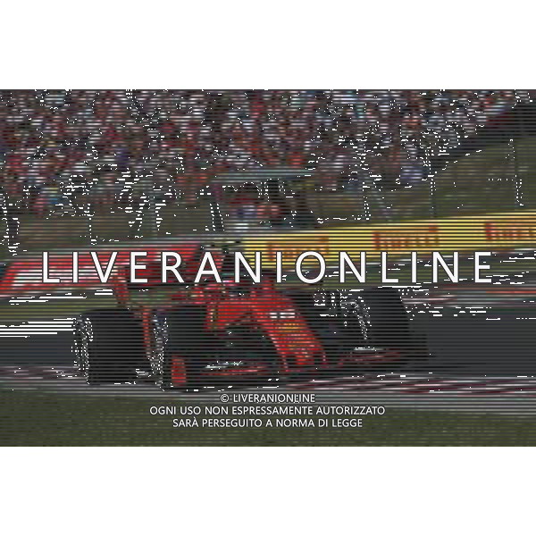 Charles Leclerc (MON) Ferrari SF90. 04.08.2019. Formula 1 World Championship, Rd 12, Hungarian Grand Prix, Budapest, Hungary, Race Day. AG ALDO LIVERANI SAS-ONLY ITALY