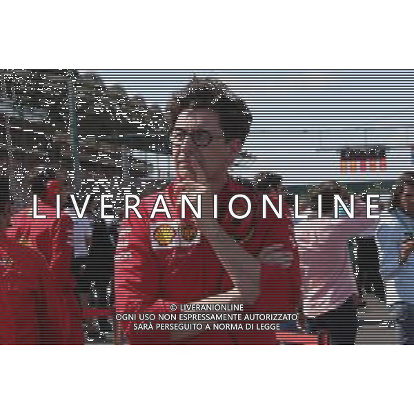 Mattia Binotto (ITA) Ferrari Team Principal on the grid. 04.08.2019. Formula 1 World Championship, Rd 12, Hungarian Grand Prix, Budapest, Hungary, Race Day. AG ALDO LIVERANI SAS-ONLY ITALY