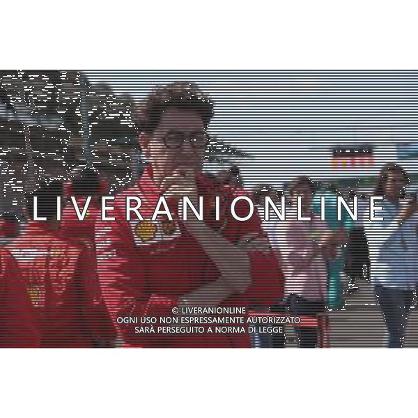 Mattia Binotto (ITA) Ferrari Team Principal on the grid. 04.08.2019. Formula 1 World Championship, Rd 12, Hungarian Grand Prix, Budapest, Hungary, Race Day. AG ALDO LIVERANI SAS-ONLY ITALY