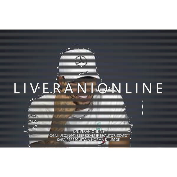 Lewis Hamilton (GBR) Mercedes AMG F1 in the post race FIA Press Conference. 04.08.2019. Formula 1 World Championship, Rd 12, Hungarian Grand Prix, Budapest, Hungary, Race Day. AG ALDO LIVERANI SAS-ONLY ITALY