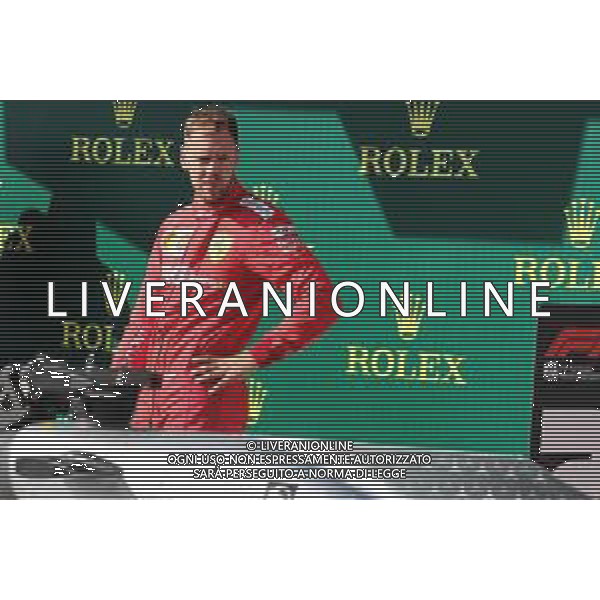 Sebastian Vettel (GER) Ferrari in parc ferme. 04.08.2019. Formula 1 World Championship, Rd 12, Hungarian Grand Prix, Budapest, Hungary, Race Day. AG ALDO LIVERANI SAS-ONLY ITALY