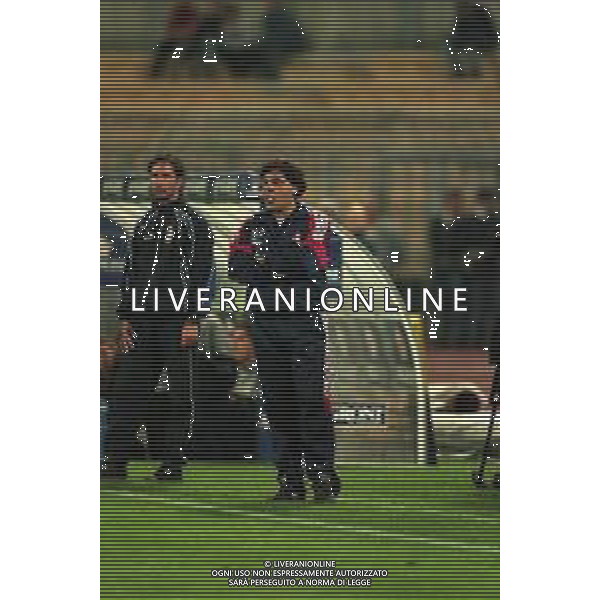 27-10-1999 PIACENZA-COPPA ITALIA PIACENZA REGGIANA 2-0 NELLA FOTO MAURIZIO BRAGHIN ALLENATORE PIACENZA CALCIO AG ALDO LIVERANI SAS