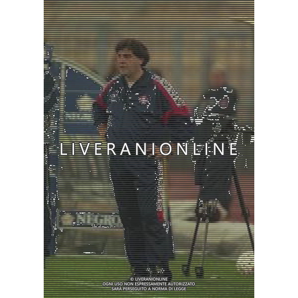 27-10-1999 PIACENZA-COPPA ITALIA PIACENZA REGGIANA 2-0 NELLA FOTO MAURIZIO BRAGHIN ALLENATORE PIACENZA CALCIO AG ALDO LIVERANI SAS