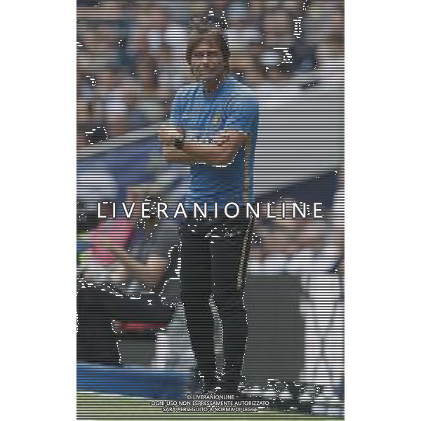 INTERNATIONAL CHAMPIONS CUP 2019 Tottenham Hotspur - Inter 04/08/2019 nella foto: Mister Antonio Conte (f.c.Internazionale) ©Claudio Zamagni/Agenzia Aldo Liverani s.a.s. Mister Antonio Conte (f.c.Internazionale) during International Champions Cup 2019 match between Tottenham Hotspur and F.C. Internazonale at Tottenham Hotspur Stadium in London on August 4 2019 photo credit by Claudio Zamagni/Aldo Liverani Photo Agency