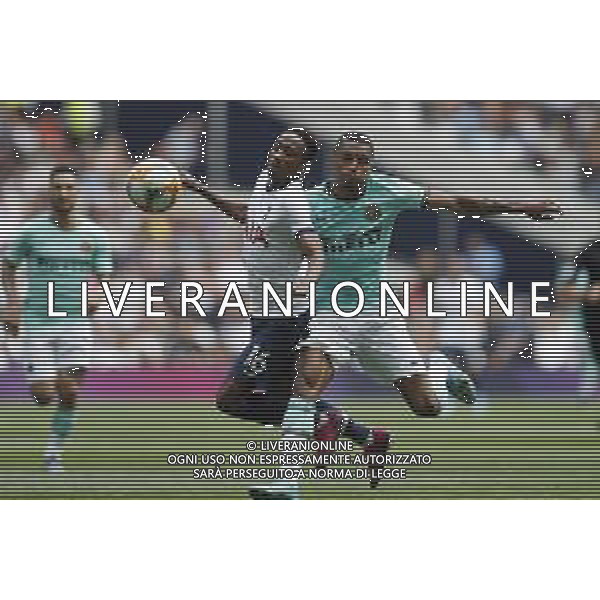 INTERNATIONAL CHAMPIONS CUP 2019 Tottenham Hotspur - Inter 04/08/2019 nella foto: Jao Mario (f.c.Internazionale) e Walker-Peters K. ©Claudio Zamagni/Agenzia Aldo Liverani s.a.s. Jao Mario (f.c.Internazionale) and Walker-Peters K. during International Champions Cup 2019 match between Tottenham Hotspur and F.C. Internazonale at Tottenham Hotspur Stadium in London on August 4 2019 photo credit by Claudio Zamagni/Aldo Liverani Photo Agency