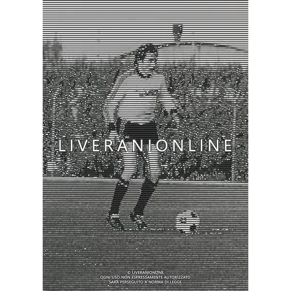 RETROSPETTIVA GIANCARLO ODDI CALCIATORE E ALLENATORE NELLA FOTO GIANCARLO ODDI CON LA MAGLIA DEL CESENA CALCIO AG ALDO LIVERANI SAS