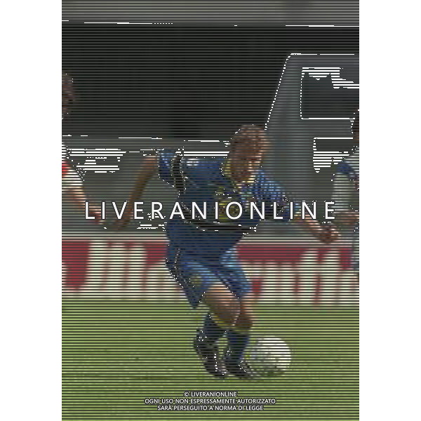 25-04-1999 VERONA-CAMPIONATO DI CALCIO SERIE B VERONA BRESCIA 0-2 NELLA FOTO FABRIZIO CAMMARATA AG ALDO LIVERANI SAS