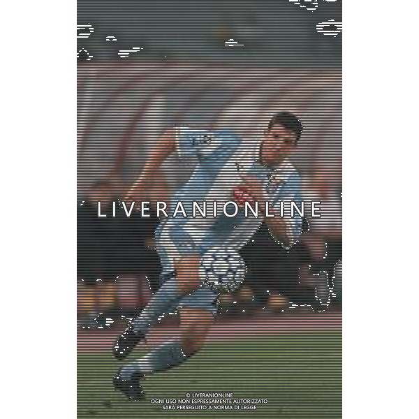 29-09-1999 ROMA CHAMPINS LEAGUE LAZIO NK MARIBOR 4-0 NELLA FOTO PAOLO NEGRO AG ALDO LIVERANI SAS
