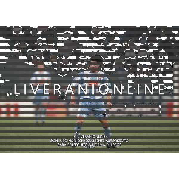 29-09-1999 ROMA CHAMPINS LEAGUE LAZIO NK MARIBOR 4-0 NELLA FOTO MARCELO SALAS AG ALDO LIVERANI SAS