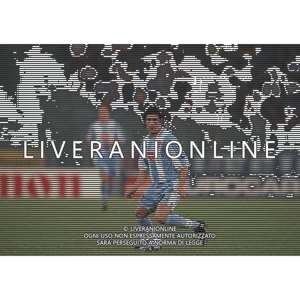 29-09-1999 ROMA CHAMPINS LEAGUE LAZIO NK MARIBOR 4-0 NELLA FOTO MARCELO SALAS AG ALDO LIVERANI SAS