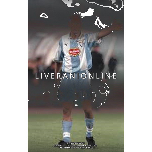 29-09-1999 ROMA CHAMPINS LEAGUE LAZIO NK MARIBOR 4-0 NELLA FOTO ATTILIO LOMBARDO AG ALDO LIVERANI SAS