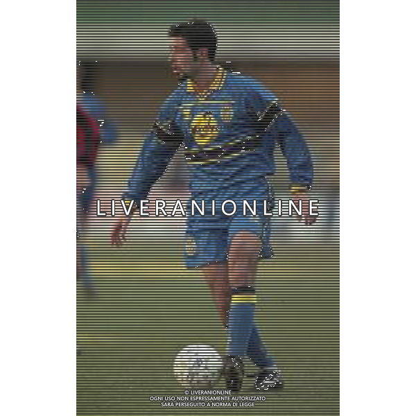 07-02-1999 VERONA- CAMPIONATO DI CALCIO SERIE B VERONA LUCCHESE 4-0 NELLA FOTO MARTINO MELIS AG ALDO LIVERANI SAS