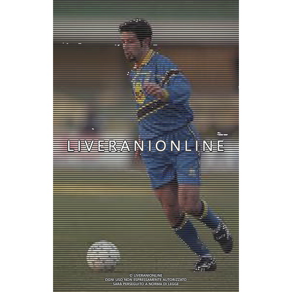 07-02-1999 VERONA- CAMPIONATO DI CALCIO SERIE B VERONA LUCCHESE 4-0 NELLA FOTO MARTINO MELIS AG ALDO LIVERANI SAS