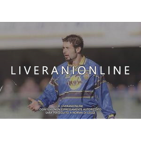 07-02-1999 VERONA- CAMPIONATO DI CALCIO SERIE B VERONA LUCCHESE 4-0 NELLA FOTO MARTINO MELIS AG ALDO LIVERANI SAS