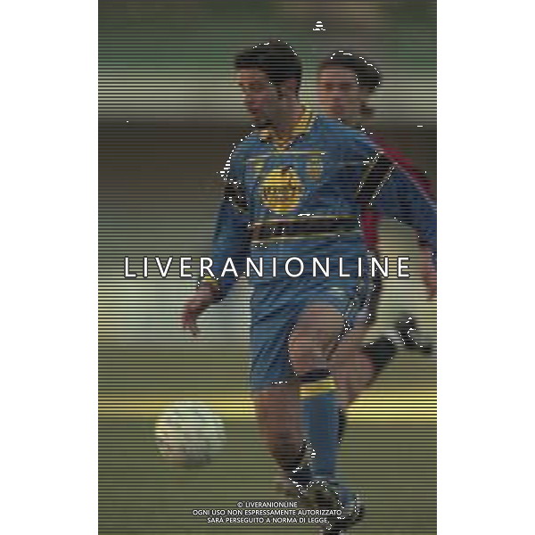 07-02-1999 VERONA- CAMPIONATO DI CALCIO SERIE B VERONA LUCCHESE 4-0 NELLA FOTO MARTINO MELIS AG ALDO LIVERANI SAS
