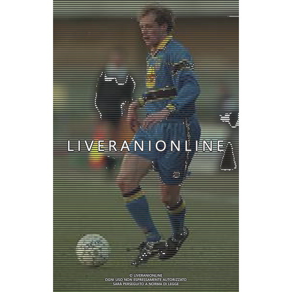 07-02-1999 VERONA- CAMPIONATO DI CALCIO SERIE B VERONA LUCCHESE 4-0 NELLA FOTO GIANLUCA FALSINI AG ALDO LIVERANI SAS
