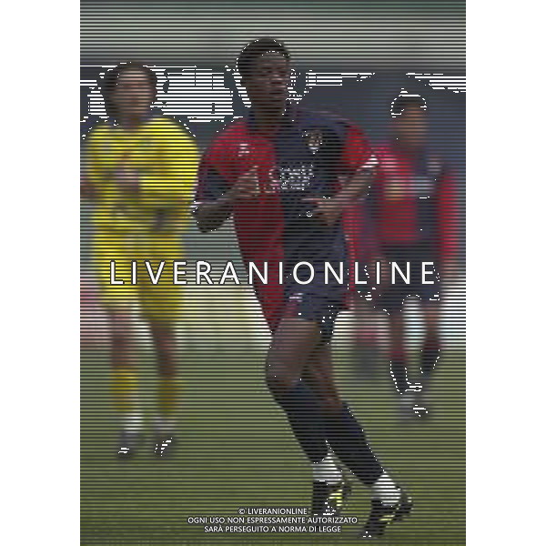 22-02-1998 VERONA CAMPIONATO DI CALCIO SERIE B CHIEVO VERONA-GENOA 0-1 NELLA FOTO MOHAMED KALLON AG ALDO LIVERANI SAS