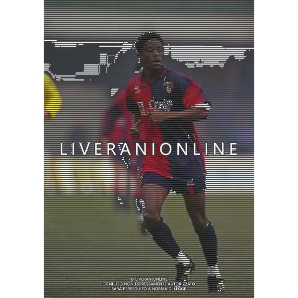 22-02-1998 VERONA CAMPIONATO DI CALCIO SERIE B CHIEVO VERONA-GENOA 0-1 NELLA FOTO MOHAMED KALLON AG ALDO LIVERANI SAS