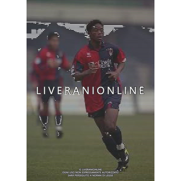22-02-1998 VERONA CAMPIONATO DI CALCIO SERIE B CHIEVO VERONA-GENOA 0-1 NELLA FOTO MOHAMED KALLON AG ALDO LIVERANI SAS