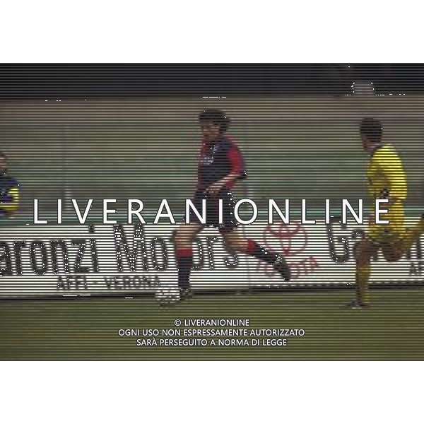 22-02-1998 VERONA CAMPIONATO DI CALCIO SERIE B CHIEVO VERONA-GENOA 0-1 NELLA FOTO DARIO MORELLO AG ALDO LIVERANI SAS