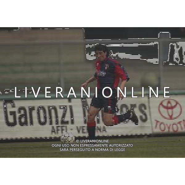 22-02-1998 VERONA CAMPIONATO DI CALCIO SERIE B CHIEVO VERONA-GENOA 0-1 NELLA FOTO DARIO MORELLO AG ALDO LIVERANI SAS