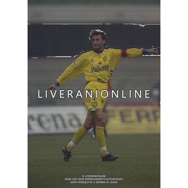 22-02-1998 VERONA CAMPIONATO DI CALCIO SERIE B CHIEVO VERONA-GENOA 0-1 NELLA FOTO LORENZO D\'ANNA AG ALDO LIVERANI SAS