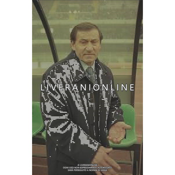 22-02-1998 VERONA CAMPIONATO DI CALCIO SERIE B CHIEVO VERONA-GENOA 0-1 NELLA FOTO TARCISIO BURGNICH ALLENATORE GENOA CALCIO AG ALDO LIVERANI SAS