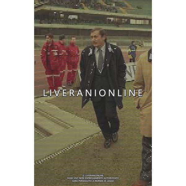 22-02-1998 VERONA CAMPIONATO DI CALCIO SERIE B CHIEVO VERONA-GENOA 0-1 NELLA FOTO TARCISIO BURGNICH ALLENATORE GENOA CALCIO AG ALDO LIVERANI SAS