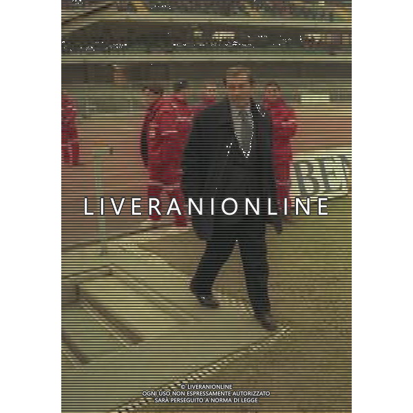 22-02-1998 VERONA CAMPIONATO DI CALCIO SERIE B CHIEVO VERONA-GENOA 0-1 NELLA FOTO TARCISIO BURGNICH ALLENATORE GENOA CALCIO AG ALDO LIVERANI SAS