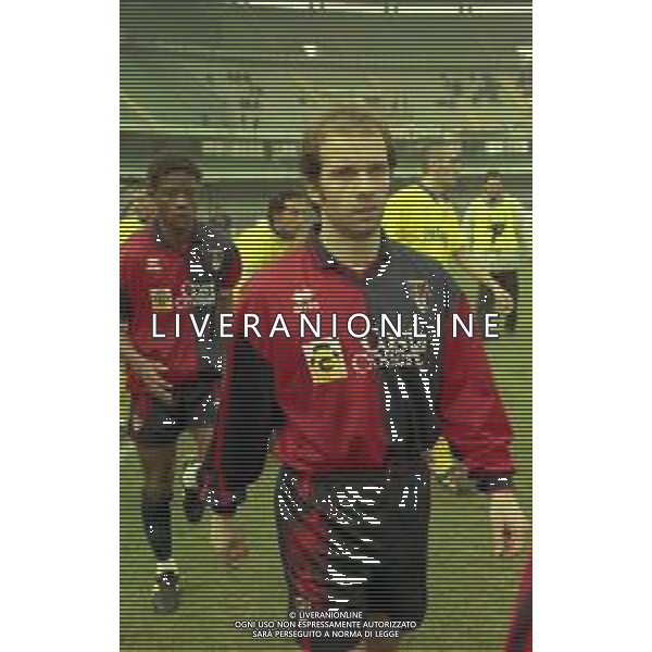 22-02-1998 VERONA CAMPIONATO DI CALCIO SERIE B CHIEVO VERONA-GENOA 0-1 NELLA FOTO FEDERICO GIAMPAOLO AG ALDO LIVERANI SAS