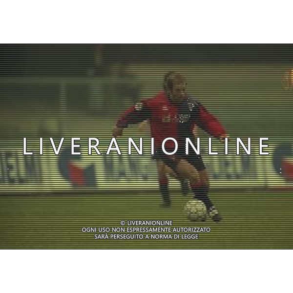 22-02-1998 VERONA CAMPIONATO DI CALCIO SERIE B CHIEVO VERONA-GENOA 0-1 NELLA FOTO FEDERICO GIAMPAOLO AG ALDO LIVERANI SAS