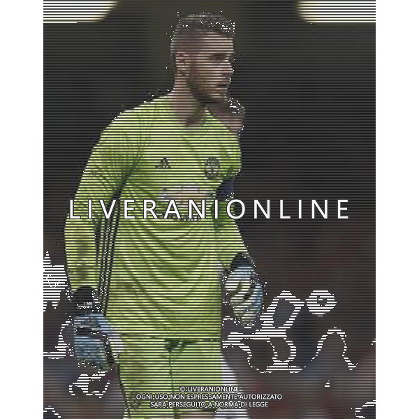 INTERNATIONAL CHAMPIONS CUP 2019 Manchester United - A.C. Milan 03/08/2019 nella foto: De Gea David (Manchester United) ©Claudio Zamagni/Agenzia Aldo Liverani s.a.s. De Gea David (Manchester United) during International Champions Cup 2019 between Manchester United and A.C.Milan at Principality Stadium on August 3 2019 photo credit by Claudio Zamagni/Aldo Liverani Photo Agency