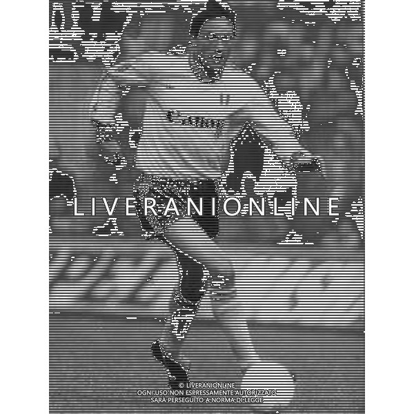 RETROSPETTIVA PREBEN LARSEN ELKJAER CALCIATORE NELLA FOTO PREBEN LARSEN ELKJAER CON LA MAGLIA DEL VERONA CALCIO AG ALDO LIVERANI SAS