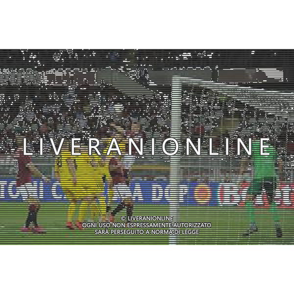 Torino 08.08.2019 Stadio Grande Torino Torino vs Shakhtyor Soligorsk terzo turno qualificazioni Europa League 2019/2020 ©Viganti/Agenzia Aldo Liverani Nella foto: il gol andrea belotti / AGENZIA ALDO LIVERANI SAS