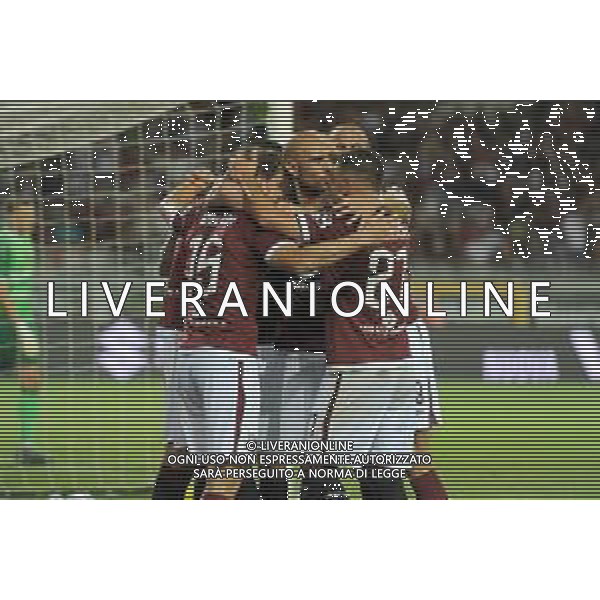Torino 08.08.2019 Stadio Grande Torino Torino vs Shakhtyor Soligorsk terzo turno qualificazioni Europa League 2019/2020 ©Viganti/Agenzia Aldo Liverani Nella foto: esultanza torino / AGENZIA ALDO LIVERANI SAS