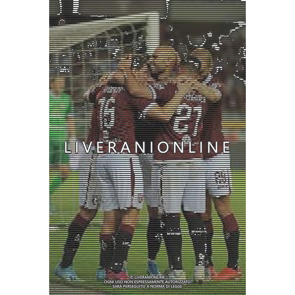 Torino 08.08.2019 Stadio Grande Torino Torino vs Shakhtyor Soligorsk terzo turno qualificazioni Europa League 2019/2020 ©Viganti/Agenzia Aldo Liverani Nella foto: esultanza torino / AGENZIA ALDO LIVERANI SAS