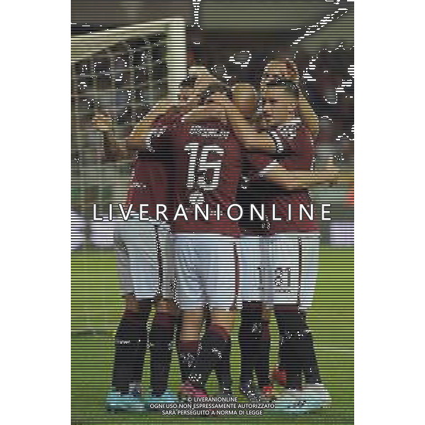 Torino 08.08.2019 Stadio Grande Torino Torino vs Shakhtyor Soligorsk terzo turno qualificazioni Europa League 2019/2020 ©Viganti/Agenzia Aldo Liverani Nella foto: esultanza torino / AGENZIA ALDO LIVERANI SAS