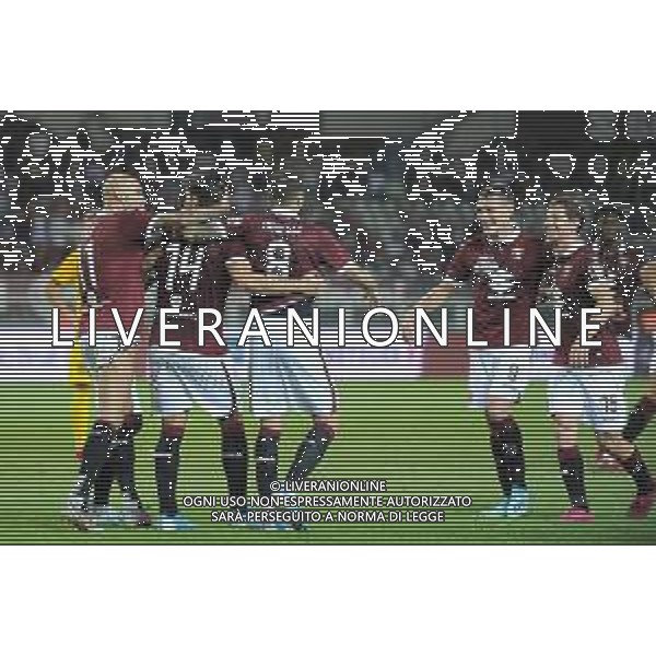 Torino 08.08.2019 Stadio Grande Torino Torino vs Shakhtyor Soligorsk terzo turno qualificazioni Europa League 2019/2020 ©Viganti/Agenzia Aldo Liverani Nella foto: esultanza torino / AGENZIA ALDO LIVERANI SAS
