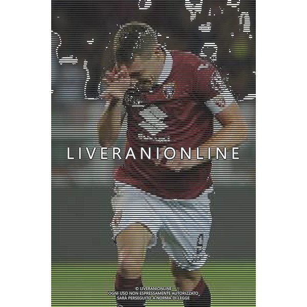 Torino 08.08.2019 Stadio Grande Torino Torino vs Shakhtyor Soligorsk terzo turno qualificazioni Europa League 2019/2020 ©Viganti/Agenzia Aldo Liverani Nella foto: esultanza andrea belotti / AGENZIA ALDO LIVERANI SAS
