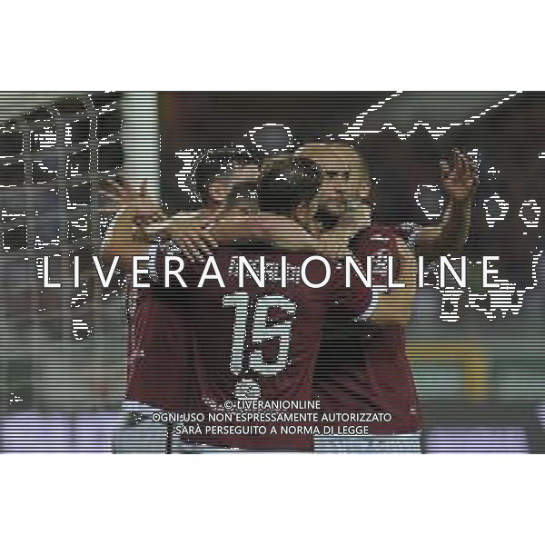 Torino 08.08.2019 Stadio Grande Torino Torino vs Shakhtyor Soligorsk terzo turno qualificazioni Europa League 2019/2020 ©Viganti/Agenzia Aldo Liverani Nella foto: esultanza torino / AGENZIA ALDO LIVERANI SAS