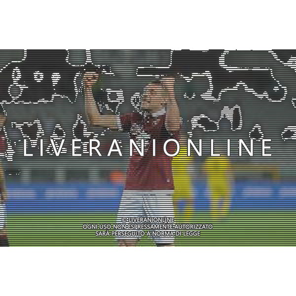 Torino 08.08.2019 Stadio Grande Torino Torino vs Shakhtyor Soligorsk terzo turno qualificazioni Europa League 2019/2020 ©Viganti/Agenzia Aldo Liverani Nella foto: esultanza andrea belotti / AGENZIA ALDO LIVERANI SAS