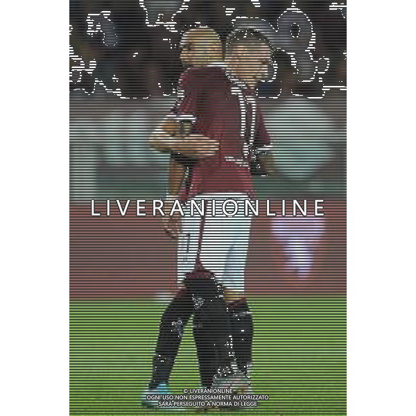 Torino 08.08.2019 Stadio Grande Torino Torino vs Shakhtyor Soligorsk terzo turno qualificazioni Europa League 2019/2020 ©Viganti/Agenzia Aldo Liverani Nella foto: andrea belotti e simone zaza / AGENZIA ALDO LIVERANI SAS