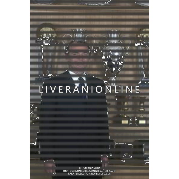 RETROSPETTIVA ERNESTO PELLEGRINI PRESIDENTE INTER CALCIO 1989-1990 NELLA FOTO ERNESTO PELLEGRINI PRESIDENTE INTER AG ALDO LIVERANI SAS