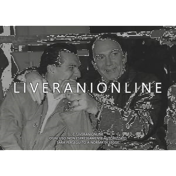 RETROSPETTIVA ERNESTO PELLEGRINI PRESIDENTE INTER CALCIO 1994 NELLA FOTO ERNESTO PELLEGRINI PRESIDENTE INTER CON RUBEN SOSA AG ALDO LIVERANI SAS