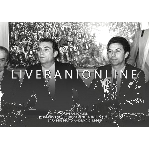 RETROSPETTIVA ERNESTO PELLEGRINI PRESIDENTE INTER CALCIO NELLA FOTO ERNESTO PELLEGRINI PRESIDENTE INTER CON IL FRATELLO GIORDANO AG ALDO LIVERANI SAS